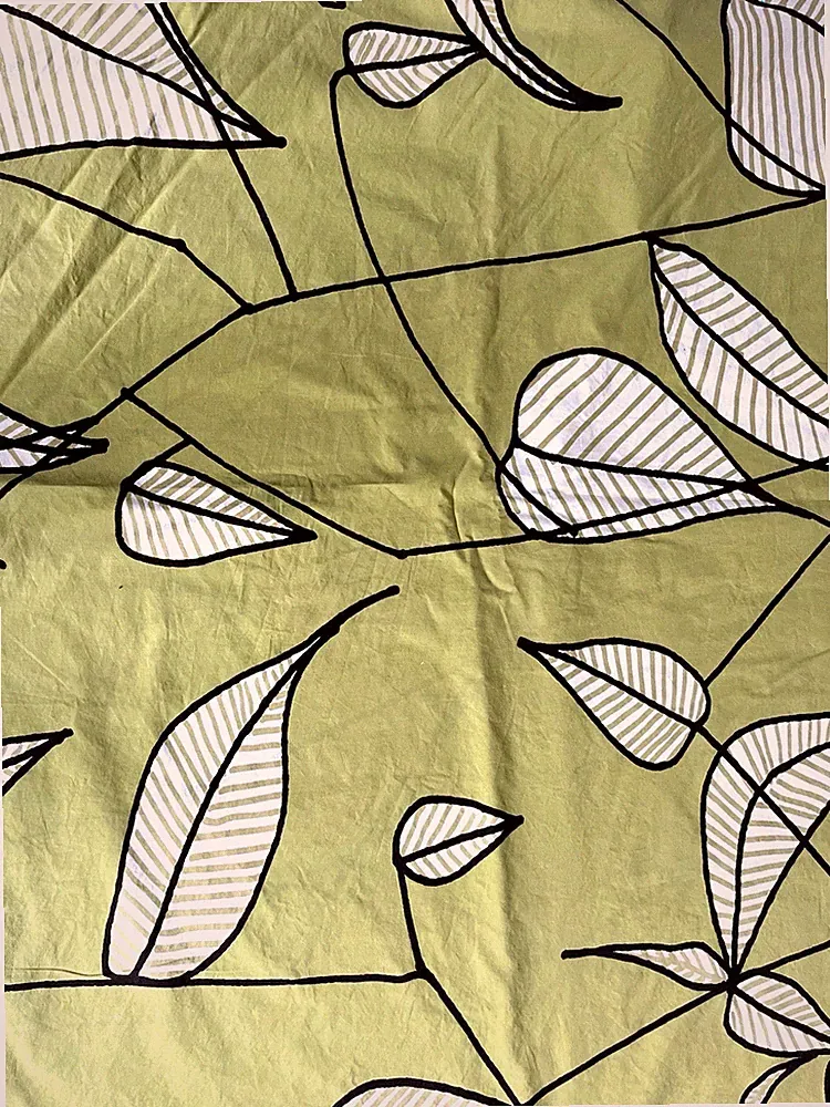 CRATE & BARREL Marimekko 100% cotton king duvet cover. Sarastaa-Jungalow.