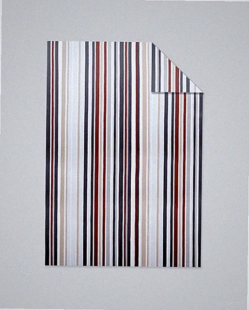 Marimekko Multicoloured "Piccolo" Striped Duvet Cover 140x200cm