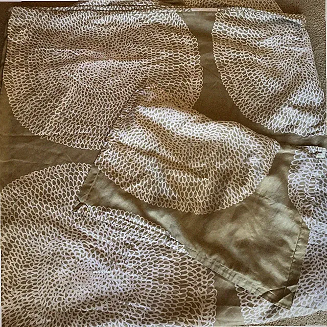 MARIMEKKO PIPPURIKERA SAGE QUEEN DUVET COVER & STANDARD SHAM